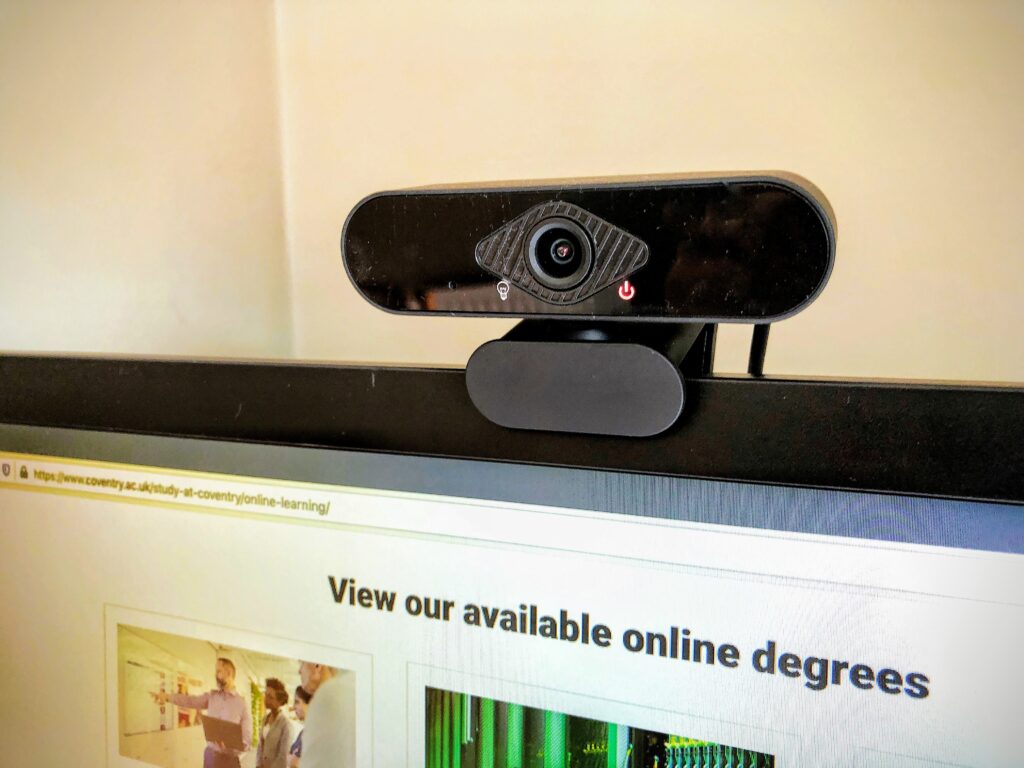 Photo of a webcam